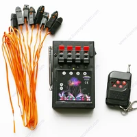 4 channel remote control firework firing system with 8 pc talon electric igniter ematch pyrotechnic display shooting ignitor sfx