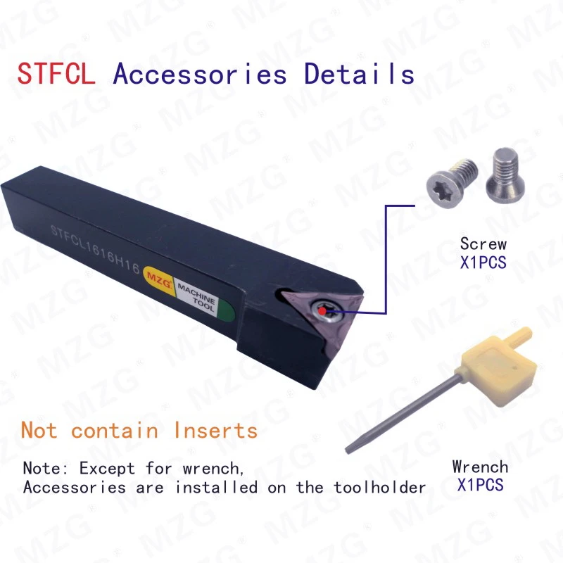 Расточной резак MOSASK STFCL stfcl12 мм 16 25 режущий инструмент с ЧПУ для обработки металла