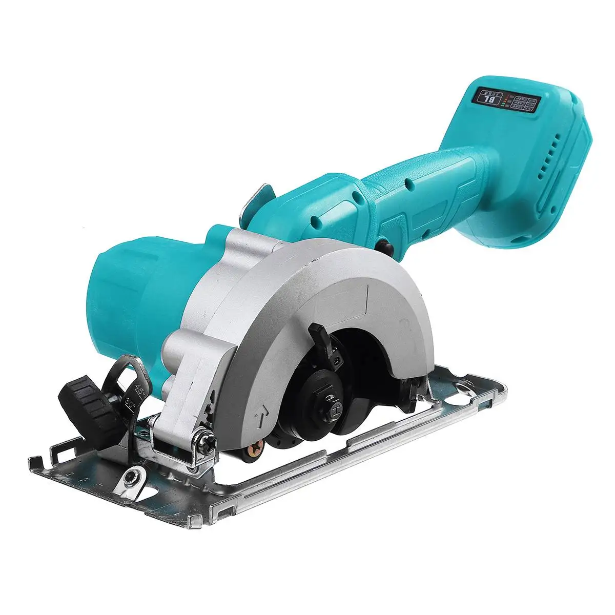 

Drillpro 125mm Cordless Electric Circular Saw 5000rpm Power Tools Angle Adjustable Cutting Sawing Machine for Makita 18V Battery