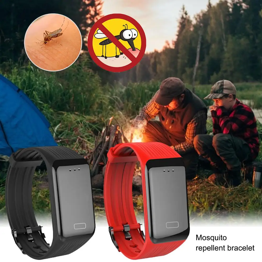 

NEW Ultrasonic Mosquito Repellent Bracelet Anti Mosquito Insect Pest Bugs Repellent Electrico Repeller Mosquitos Tools