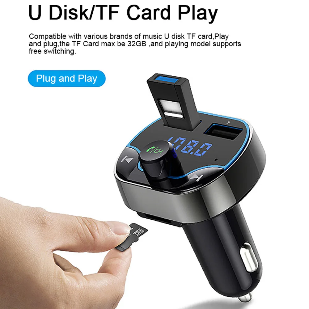 VR Robot Bluetooth FM передатчик модулятор Автомобильный MP3 музыкальный плеер
