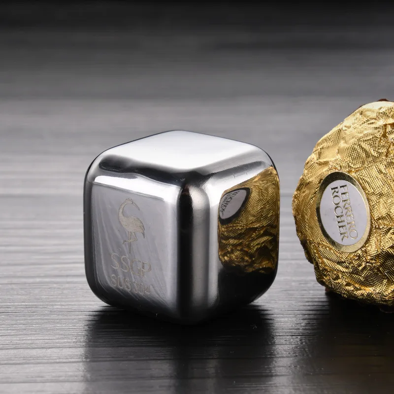 Кубики из нержавеющей стали 304 1 шт.|Охладители и холодильники для вина| |