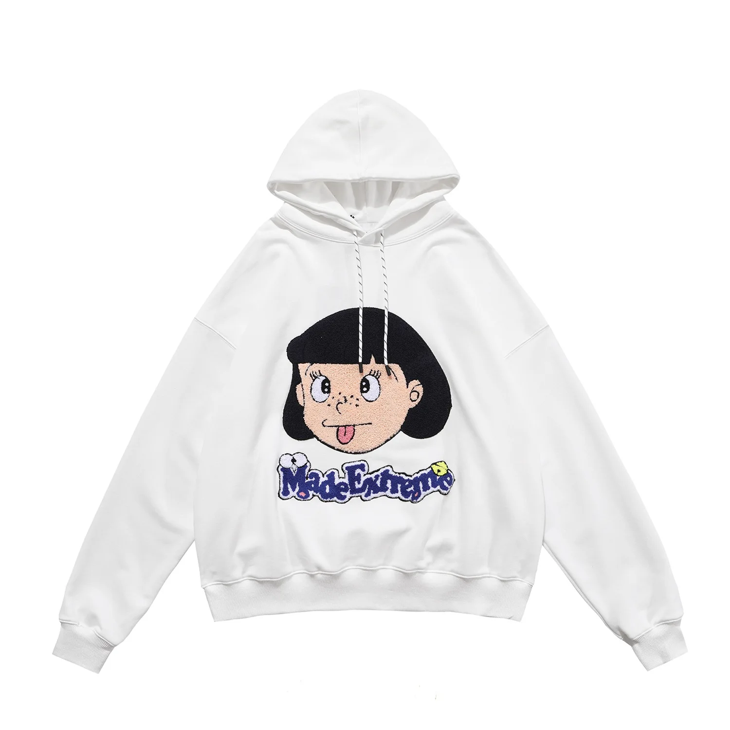 

MADEEXTREME Cartoon vintage hoodie men couple clothes harajuku men clothing skateboard loose graphic hoodies sweatshirt DH03