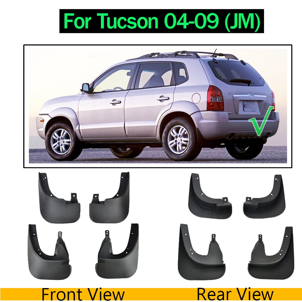 Брызговики для Hyundai Tucson ix35 2010 2015 LM 2016 on TL крыло брызговиков протектор|Грязезащита|