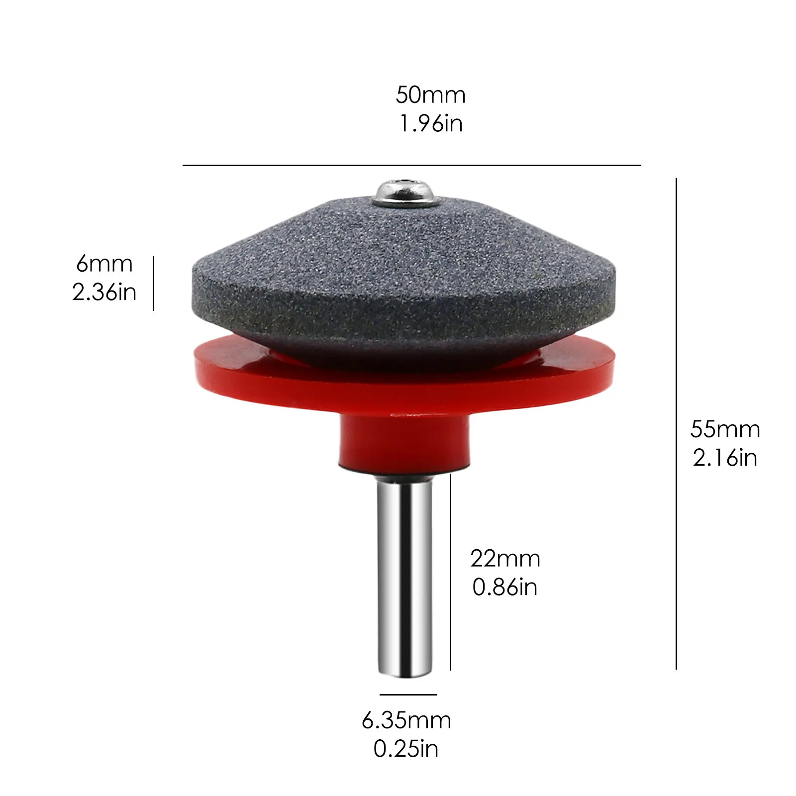 

25# Universal Lawn Mower Abrasive Sharpener Lawnmower Sharpener For Power Hand Drill Garden Decoration Outdoor Accessories