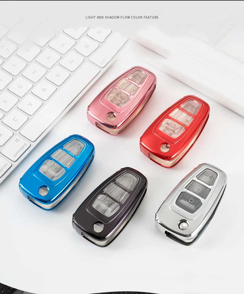 Чехол для автомобильного ключа с дистанционным управлением из ТПУ чехол Ford Focus Mk1