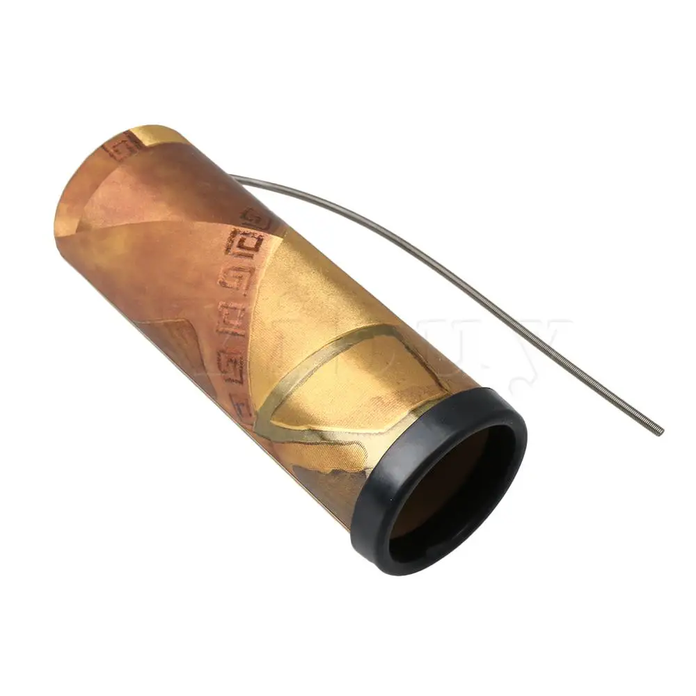 Yibuy желтый громовой звуковой барабан для детей музыкальная игрушка 80x215мм | Спорт