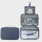 Водонепроницаемая косметичка на ремешке для мужчин и женщин, дорожный Органайзер из ткани Оксфорд для косметики, Несессер для туалетных принадлежностей