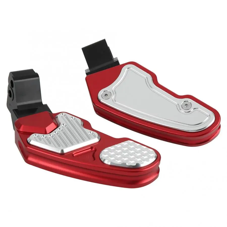 2 шт. мотоциклетные CNC Задние подножки из алюминиевого сплава подходят для Honda PCX 125