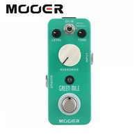 mooer mod1 green mile micro guitar effect pedal mini overdrive electric guitar pedal true bypass guitar parts accessories