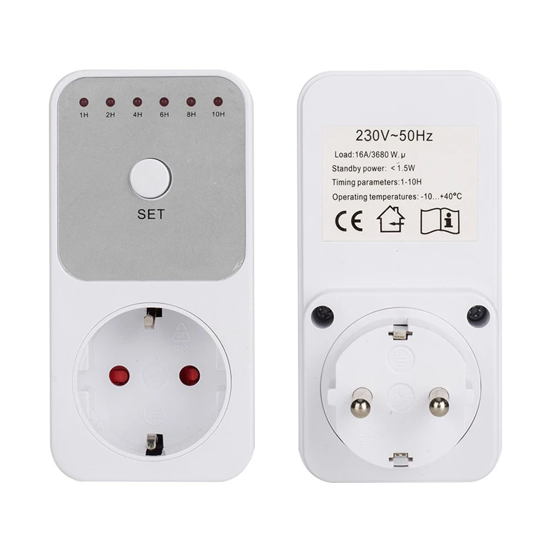 

Ketotek Electronic Digital Timer Switch EU FR BR Plug Kitchen Timer Outlet 230V 50HZ 7 Day 12/24 Hour Programmable Timing Socket