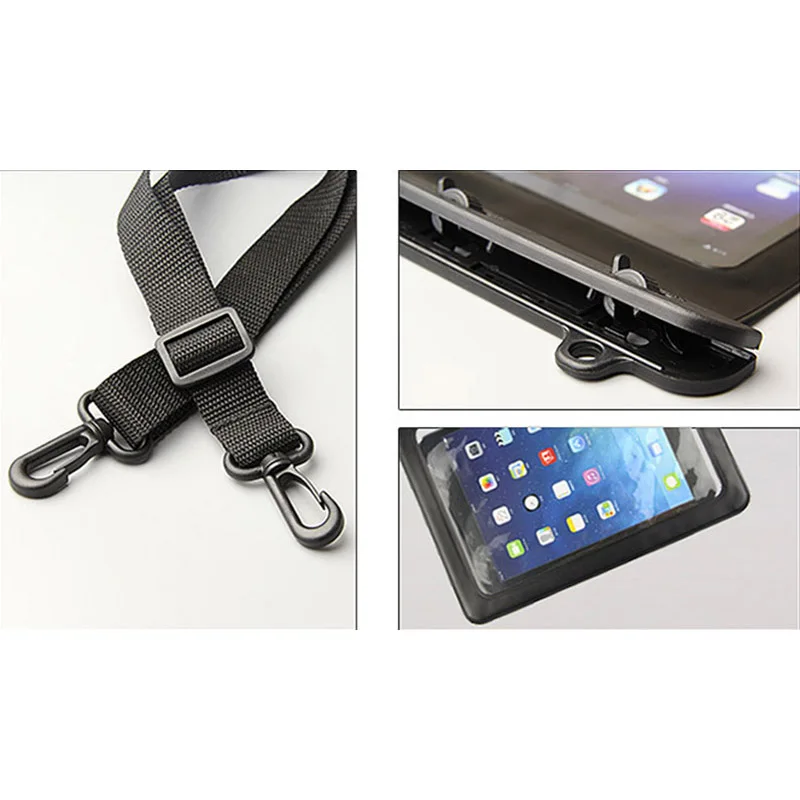 

Powstro Water Resistance Pouch Case Cover Protector 7-8 Inch Waterdichte Tablet Dry Bag Voor Ipad Mini1/2/3 Kindlesamsung MIPad2