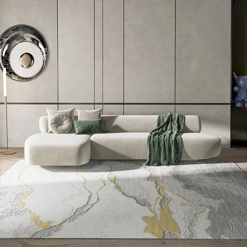 Цветочный ковер для спальни декоративный коврик офиса и кабинета обеденный