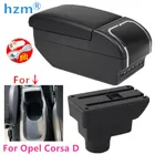 Подлокотник для Opel Corsa D, универсальный подлокотник для Opel Corsa, подставка для чашки, пепельница, аксессуары для модификации