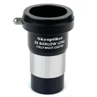 Skyoptikst 2X Увеличение линза Барлоу металлический корпус Полностью многослойное покрытие для астрономического телескопа с M42 * 0,75 мм фотографии