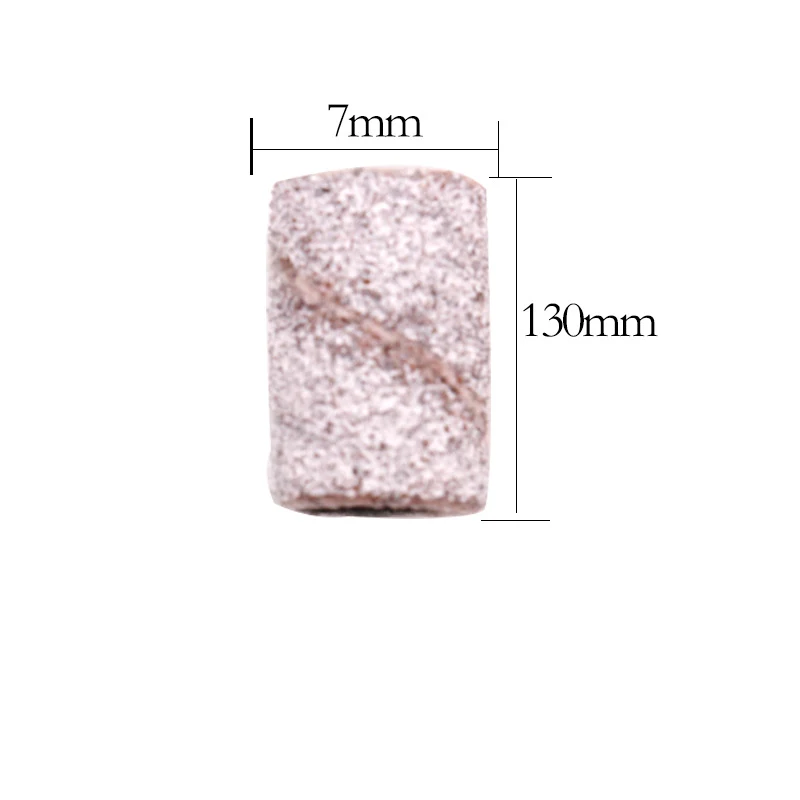 

100pcs Black And White Nail Polish Ring Polished Abrasive Cloth Ring Special Polishing Yarn Ring For Nail Polisher Nail Sanding