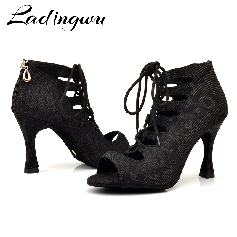 Женские туфли для латиноамериканских танцев с регулируемой шириной | Спорт и