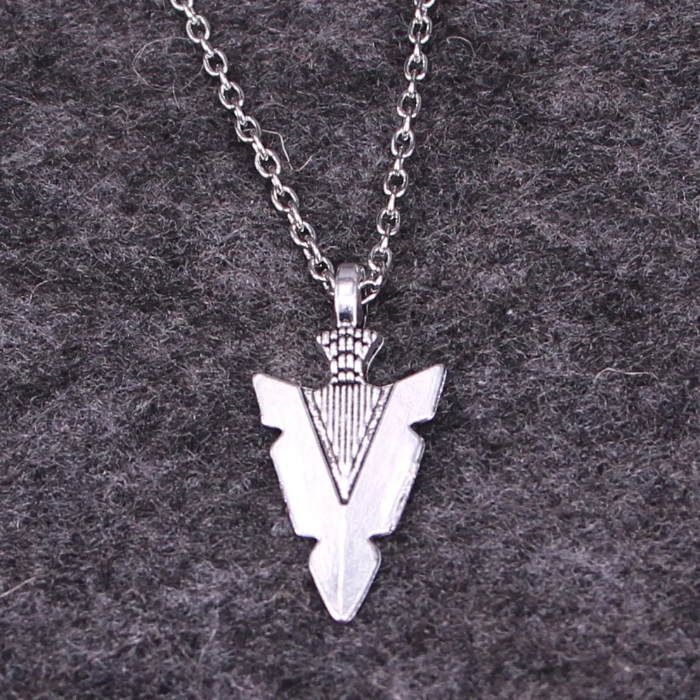 Сверхъестественная Кастиэль ожерелье в форме сердца крылья ангела и подвеска с