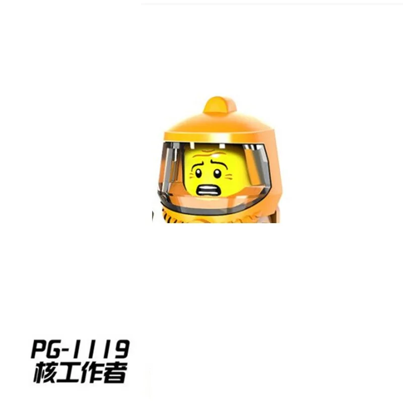 

Building Block Heroes Tauren Vampire Joker Snow Businessman Carrot Man Bigfoot For Children Toys PG8087