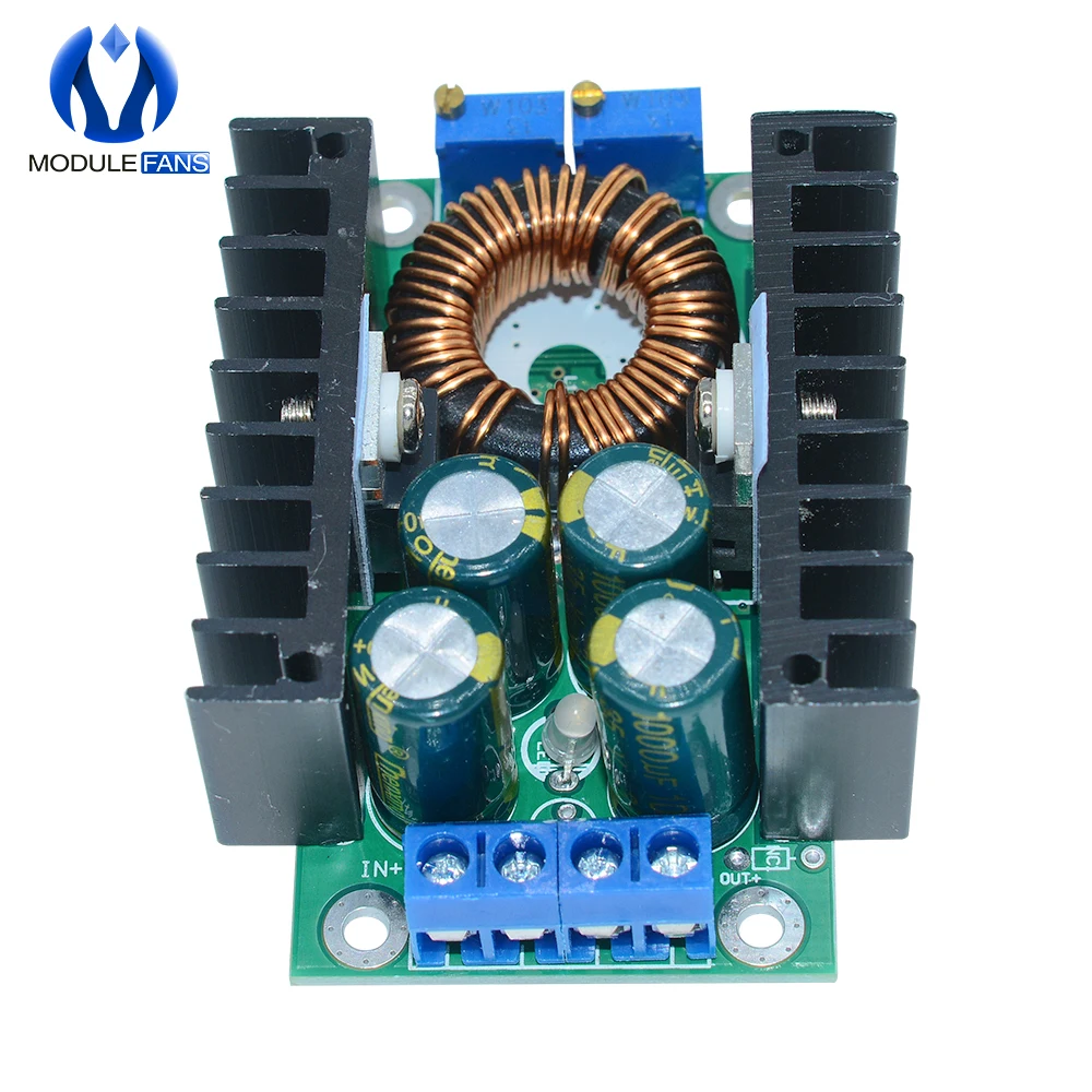 10PCS DC CC 9A 300W Step Down Buck Converter 5-40V To 1.2-35V Power Module PCB Board | Электронные компоненты и