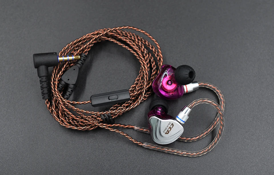 AK Audio CCA C10 4BA+ 1DD 10 мм блок Гибридный 2PIN в ухо наушник HIFI DJ Monito бег спортивные наушники гарнитура вкладыши наушники