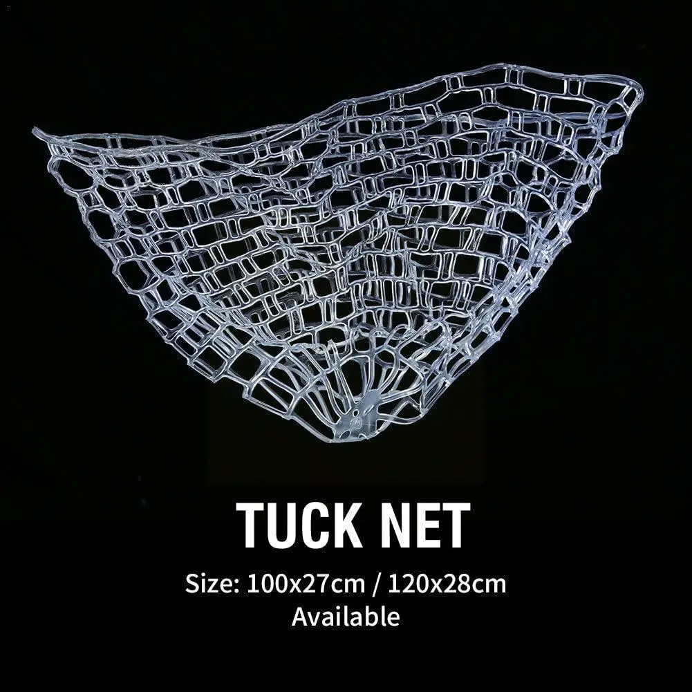 

39/47 Inch Transparent Rubber Fishing Net Fly Fishing Tool Outdoor Fishing Fishing Dip Net Bag Large Net N8h2