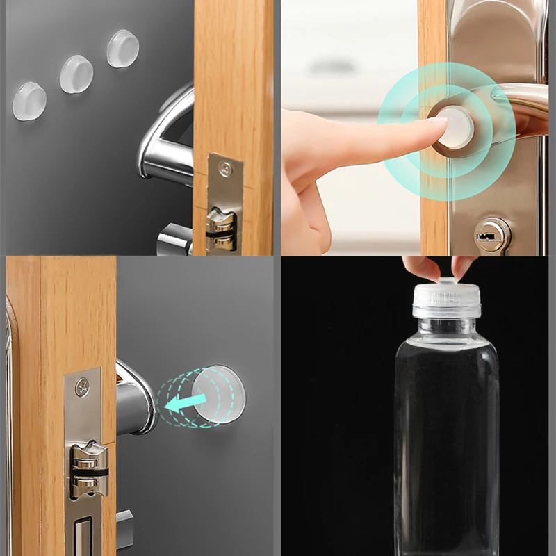 Многофункциональные самоклеящиеся силиконовые противоскользящие бамперы для