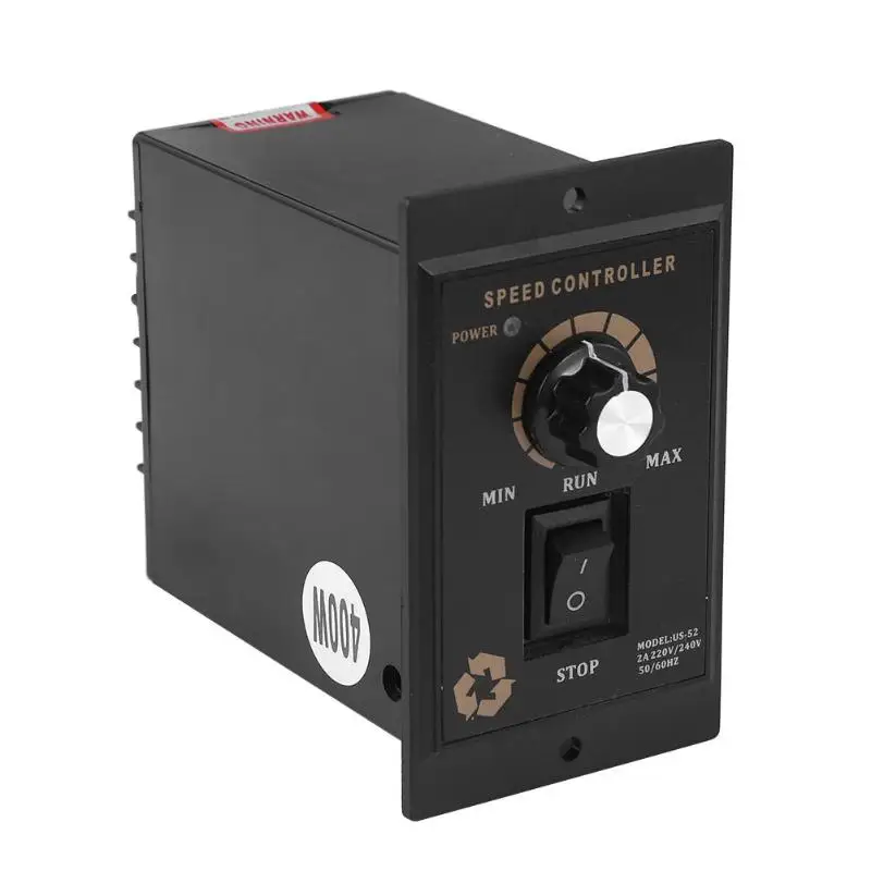 Регулятор скорости двигателя 400 Вт 220 В переменного тока точечный регулятор