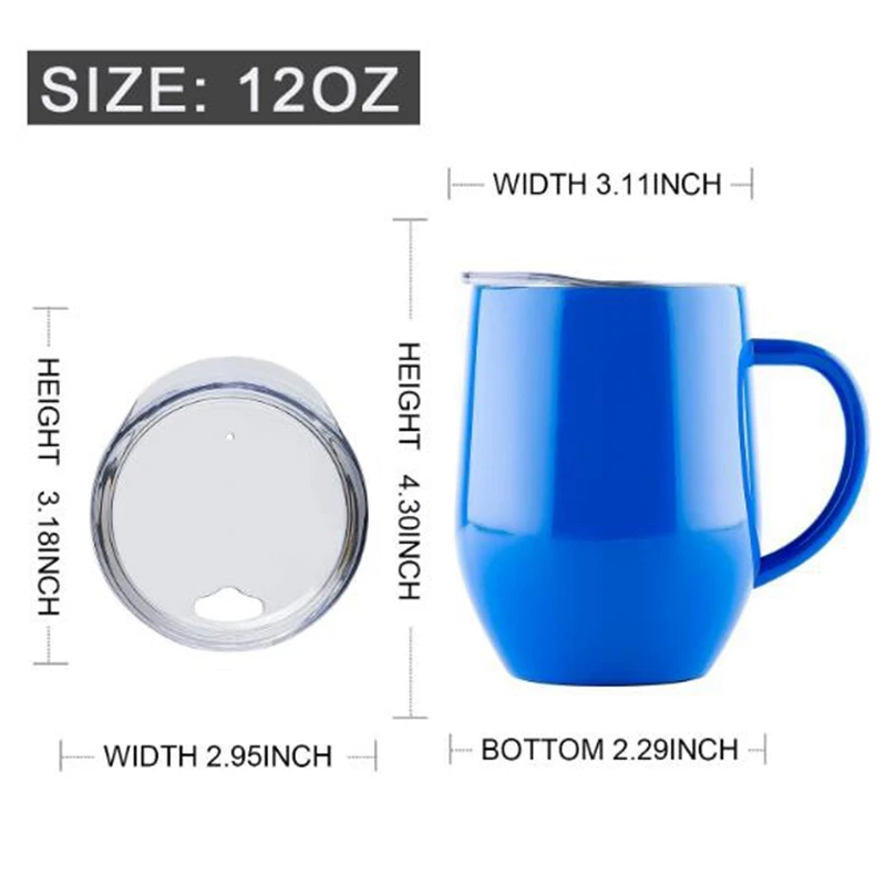 12 унций кружка для путешествий кофейные кружки молочные чашка из яичной скорлупы