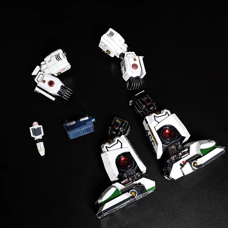 MU 3D металлическая головоломка Wheeljack G1 сменные детали DIY сборка лазерная резка