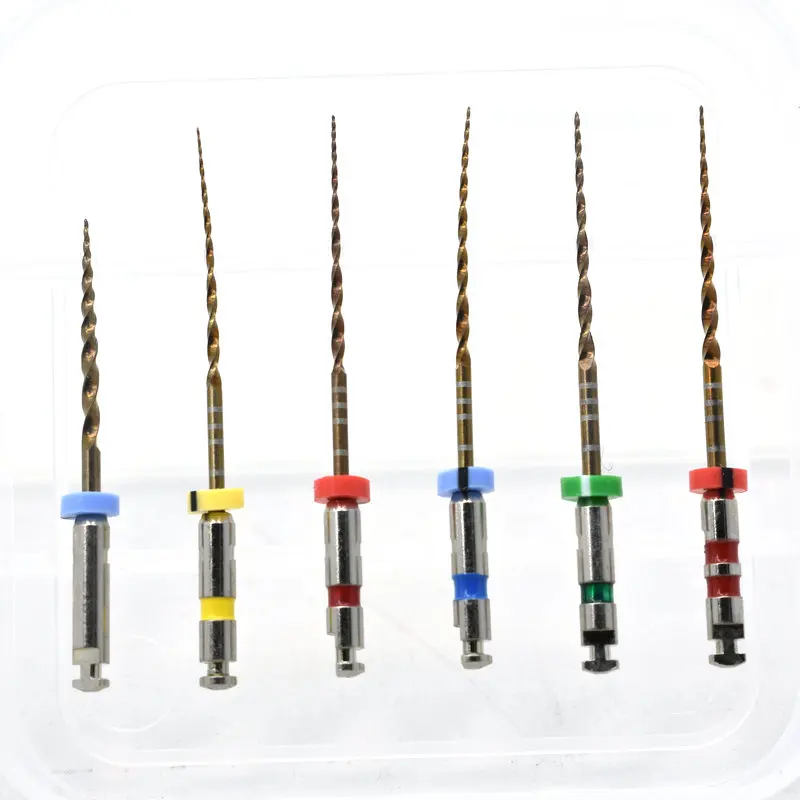 Стоматологический инструмент гибкий NITI гибкие файлы 0 04 конический роторный