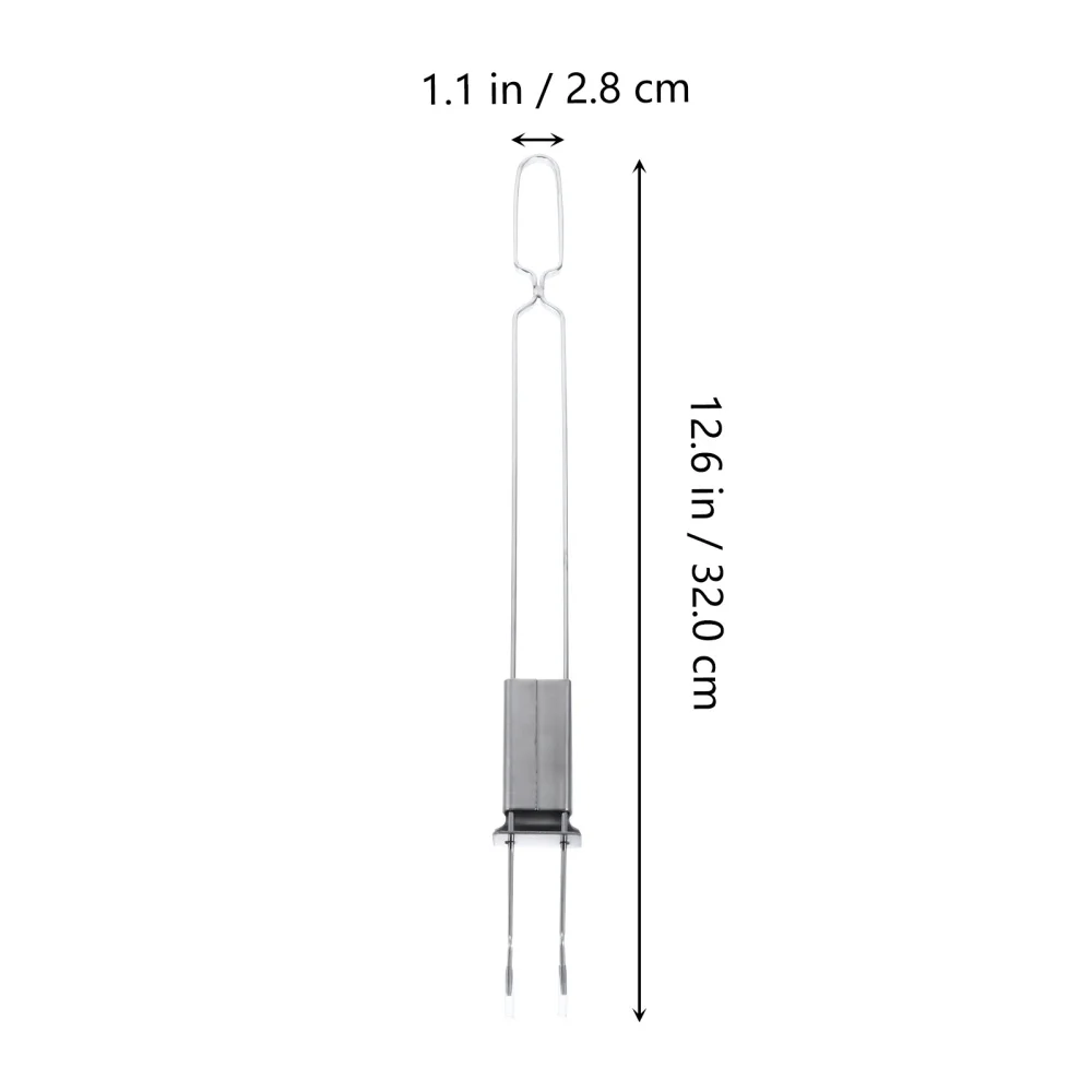 

1Pc Stainless Steel BBQ Skewer Kebob Skewer Grilling Stick Barbecue Roast Needle