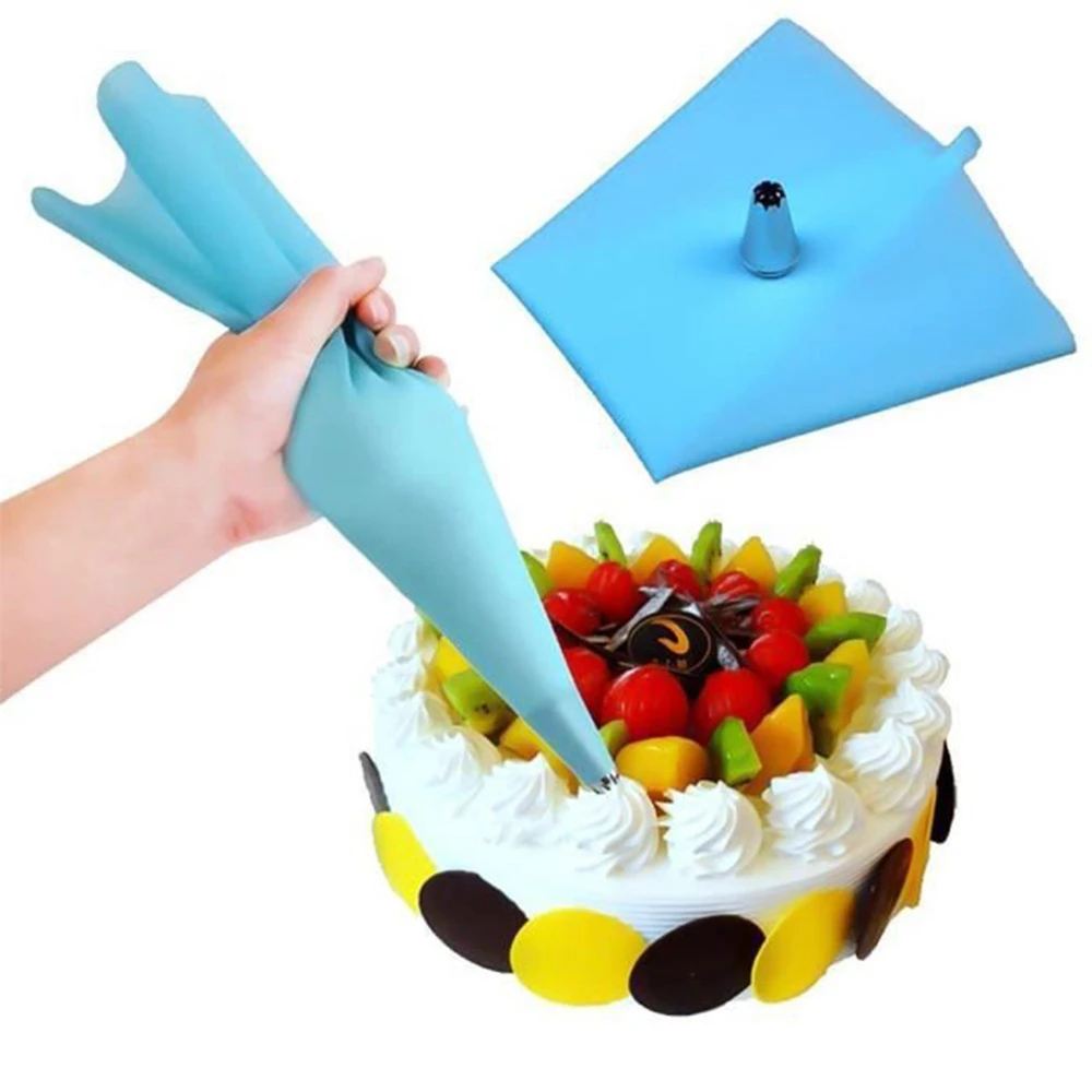 24 шт./компл. силиконовый кондитерский мешок советы Кухня DIY обледенение