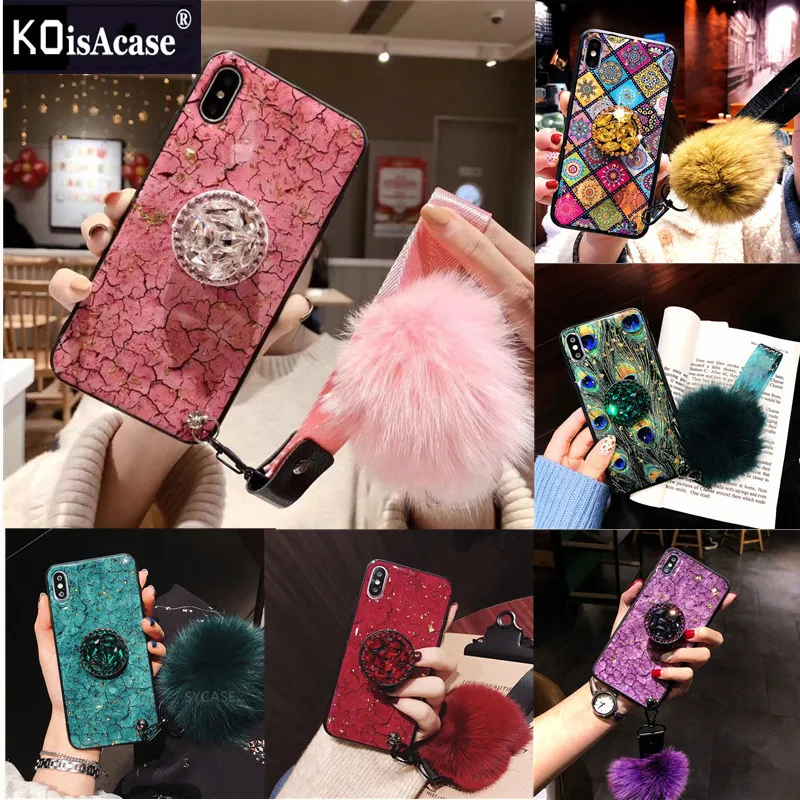 KoisAcase роскошный эпоксидный модный зеленый розовый чехол для телефона iPhone X XR XS Max 6