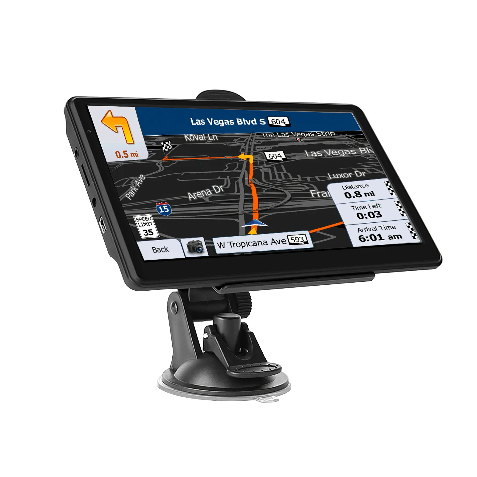 

800*480 7inch Screen GPS Navigator Navigation Display High Definition Head Up Navigator Device for Driving Car Navigation