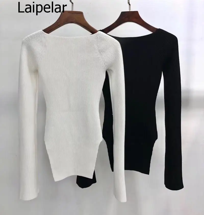 2020 новая весенне-летняя модная женская одежда кашемировый пикантный пуловер с