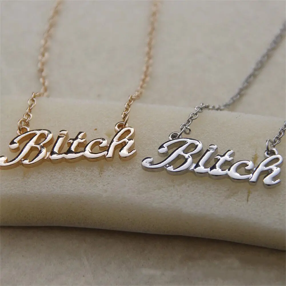 Женская подвеска на серебряной цепочке цепочка в стиле панк из сплава с