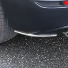 Защитные полоски для передних и задних углов автомобиля, из нержавеющей стали, декоративные накладки для Mazda CX30 CX-30 2020-2021, 6 шт.компл.