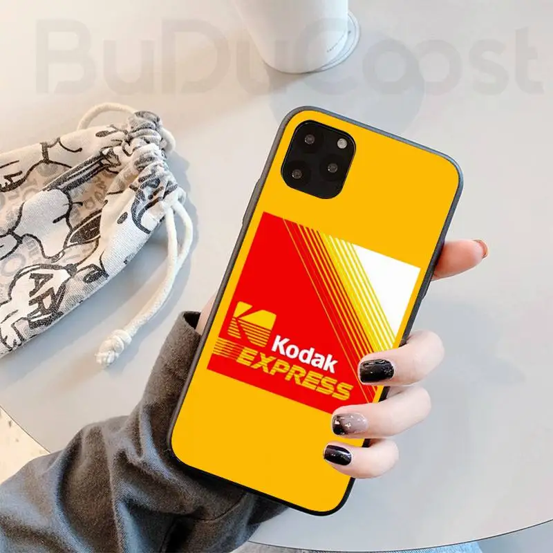 

Kodak souvenir Phone Case for iPhone 8 7 6 6S Plus X 5S SE 2020 XR 11 12 Pro mini pro XS MAX