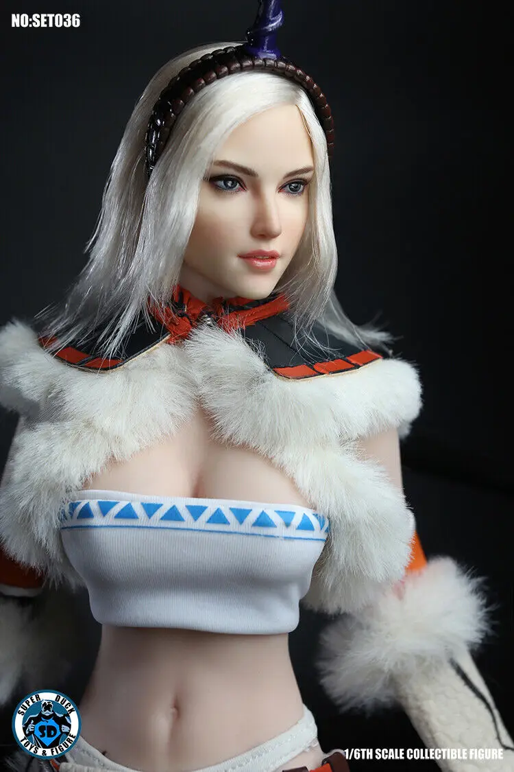 Супер утка 1/6 SET036 охотничья одежда с головой монстра охотника фигурка модель
