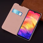 Кожаный чехол-книжка чехол для Xiaomi mi 5 8 Pro 9 SE A1 A2 A3 Lite 5S Plus Red mi 6 6A Note 7 K20 4X S2 Go Note8 Note7 чехол-портмоне