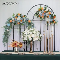 jarown wedding backdrop stand flower arch wrought iron stage screen ceremony party home decoration metal props