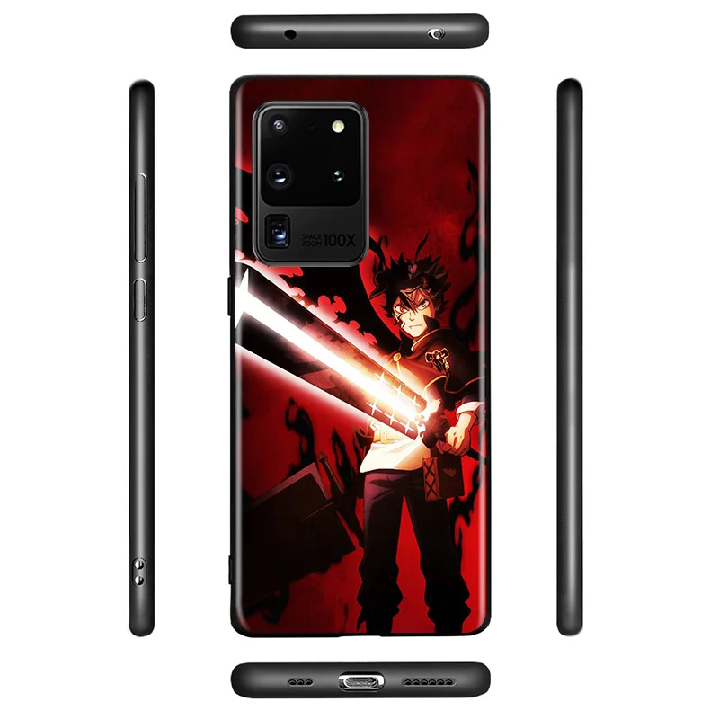 

Anime Black Clover For Samsung Galaxy A01 A11 A12 A21 A31 A41 A42 A51 A71 A91 A32 A52 A72 A02S Phone Case