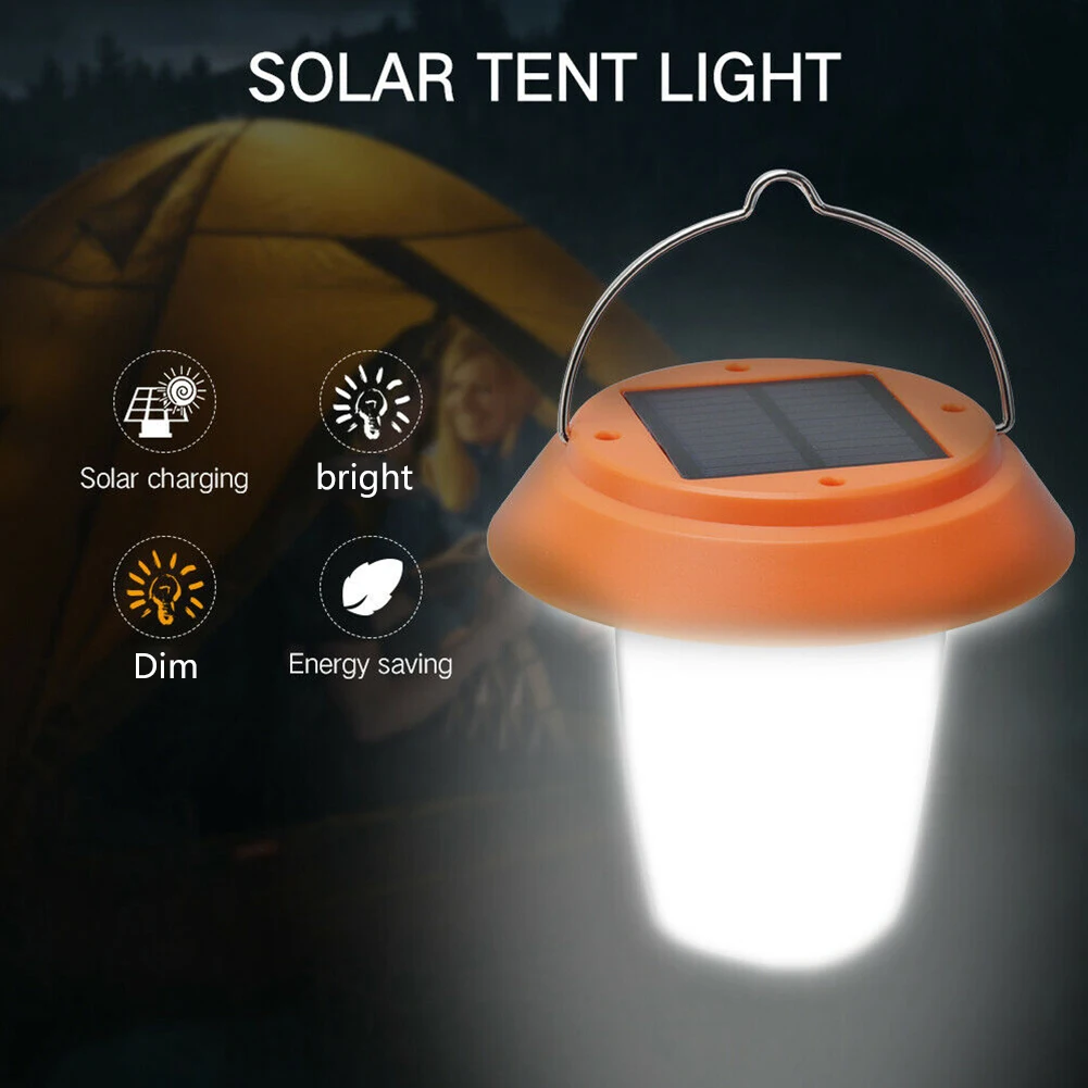 Portable Lantern Outdoor Waterproof Ultra Bright Camping USB Rechargeable Hanging Night Fishing Mini Emergency Light Solar Power |