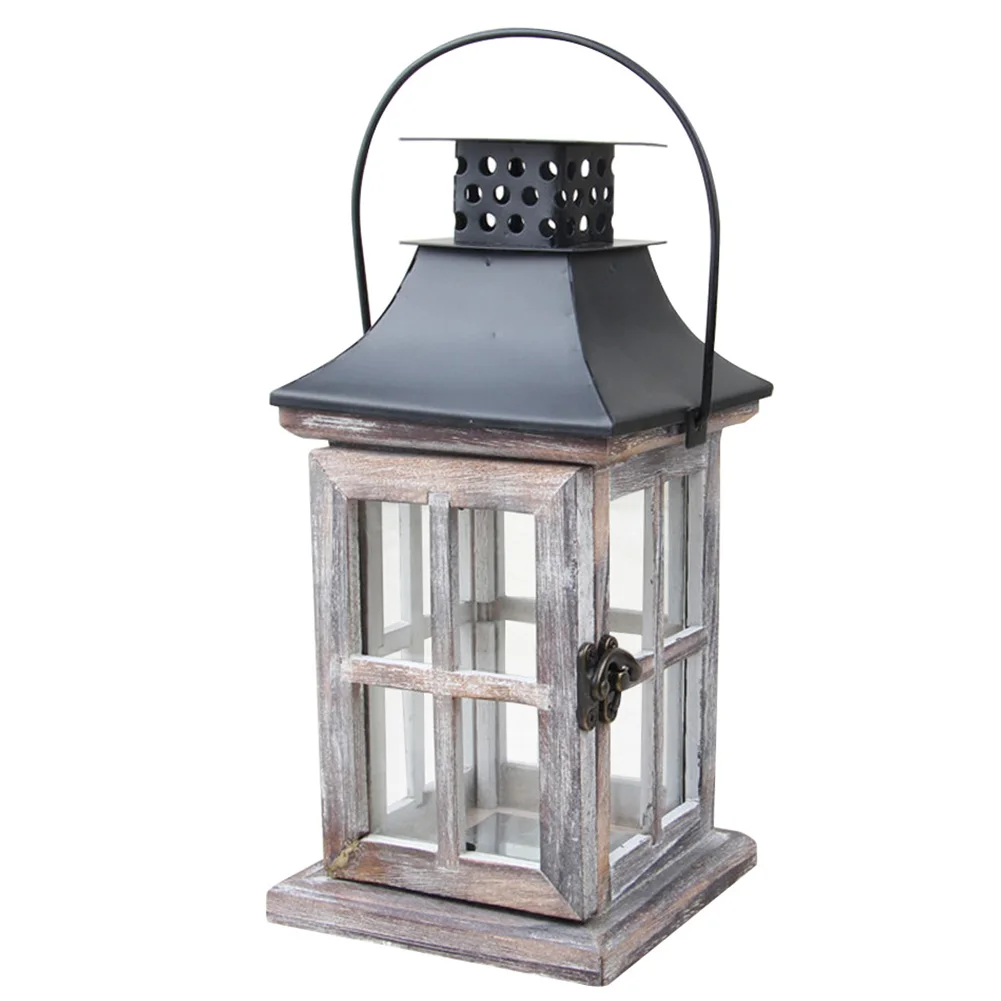 Ручной работы винтажный фонарь висящий изысканный домашний европейский стиль