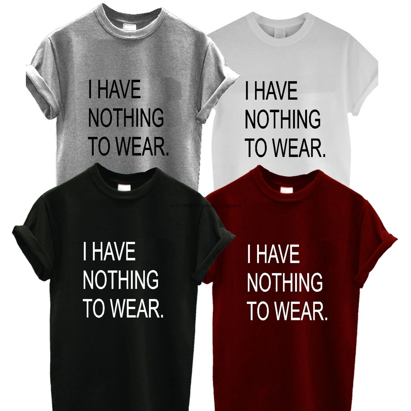 Фото Мне нечего надеть футболка для мужчин и женщин блоггер TUMBLR WTF Do Swag унисекс|Мужские