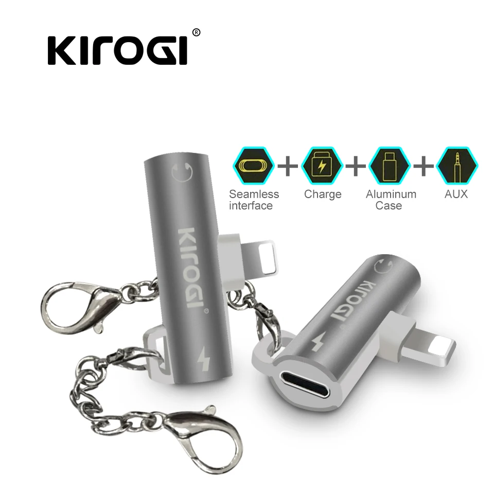 2 в 1 разъем для наушников адаптера lightning зарядный usb кабель 3 5 мм iPhone X XS Max XR