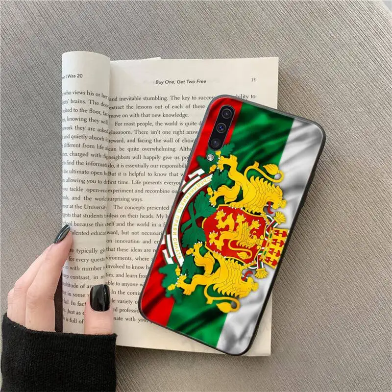 

Bulgaria National Flag lion Pattern Phone Case For Samsung galaxy S 9 10 20 A 10 21 30 31 40 50 51 71 s note 20 j 4 2018 plus