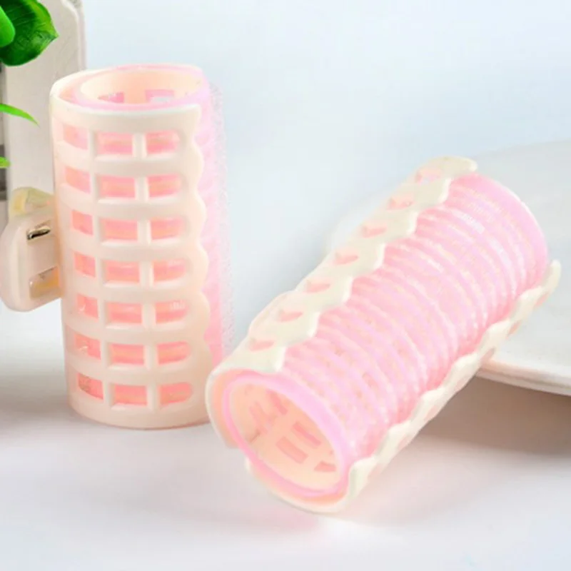 Женская Волшебная бигуди для волос инструмент пластиковые челки вьющиеся