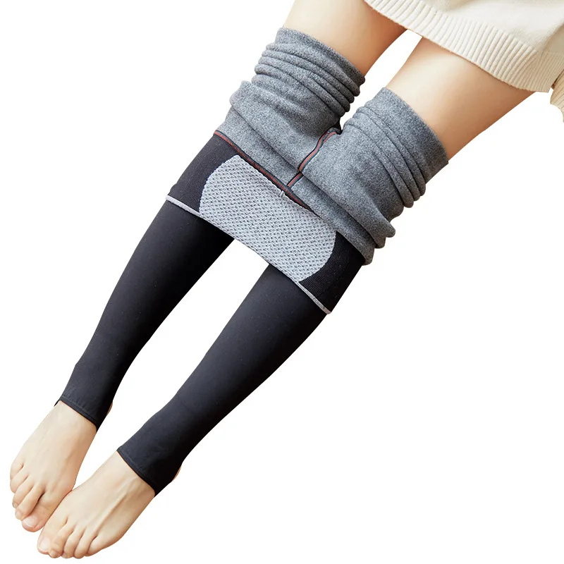 2019 зимние женские леггинсы сексуальные для девочек высокая талия бархат толстые